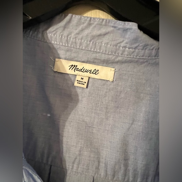 MADEWELL Chambray Shirt Size M - Picture 3 of 4